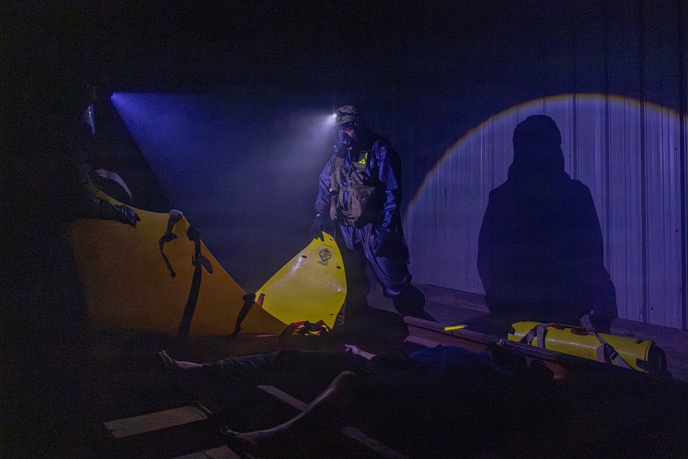 CBIRF Marines Respond to Simulated CBRN Threats During Training at Guardian Centers