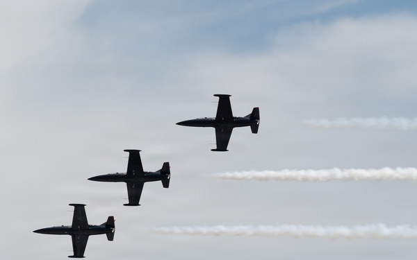 Travis conducts Wings Over Solano air show and open house