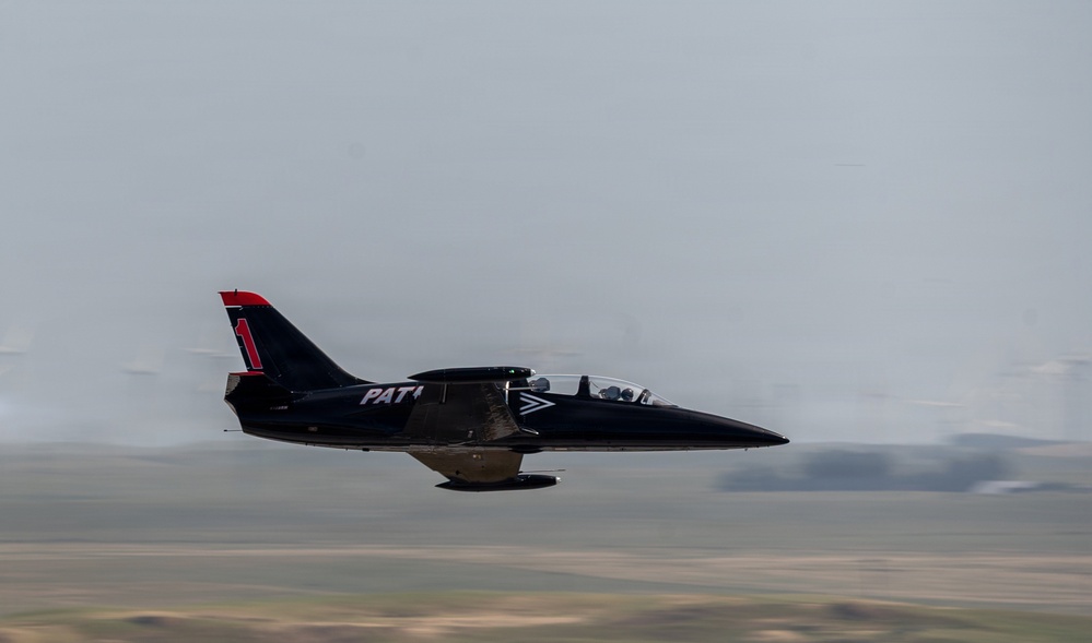 Travis conducts Wings Over Solano air show and open house