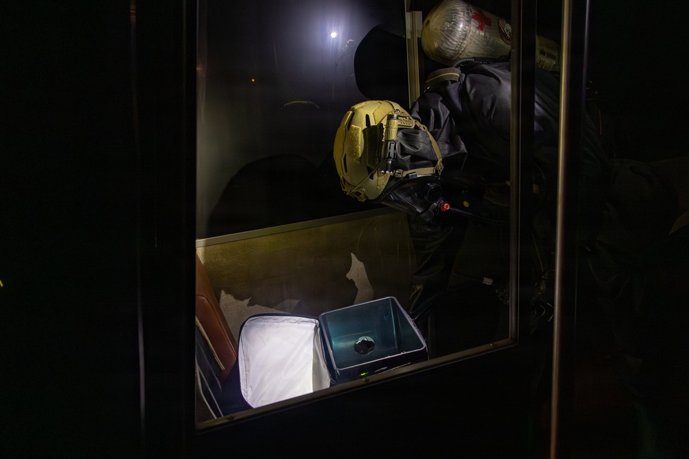 CBIRF Marines Respond to Simulated CBRN Threats During Training at Guardian Centers