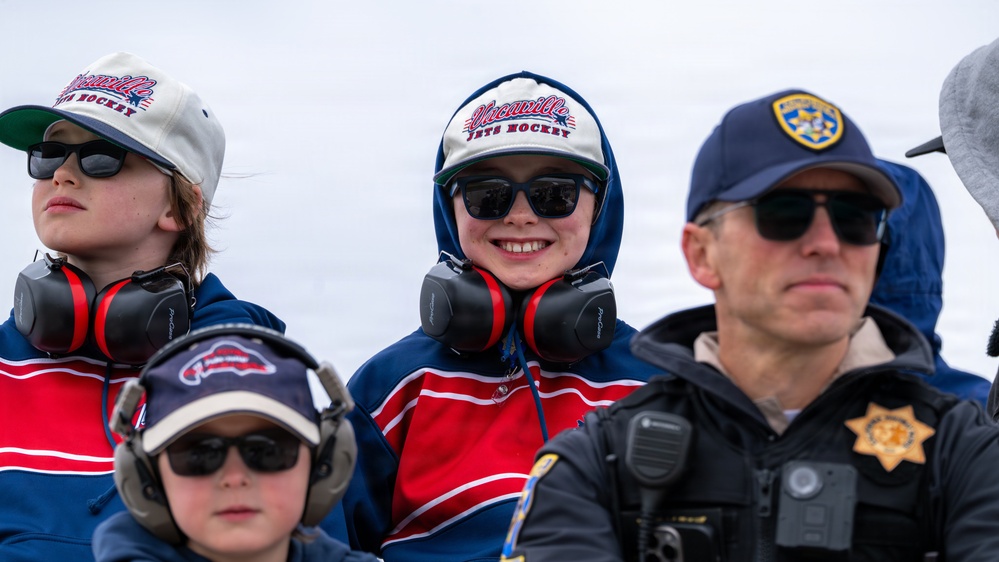 Travis conducts Wings Over Solano air show and open house