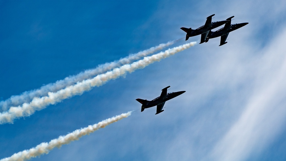 Travis conducts Wings Over Solano air show and open house