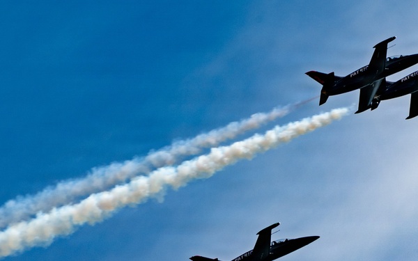 Travis conducts Wings Over Solano air show and open house