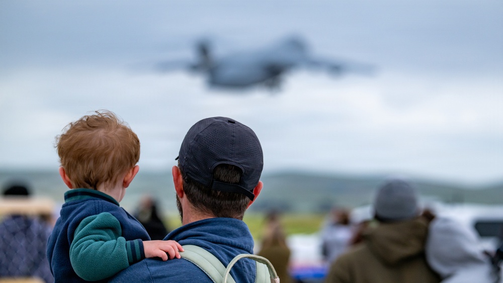 Travis conducts Wings Over Solano air show and open house