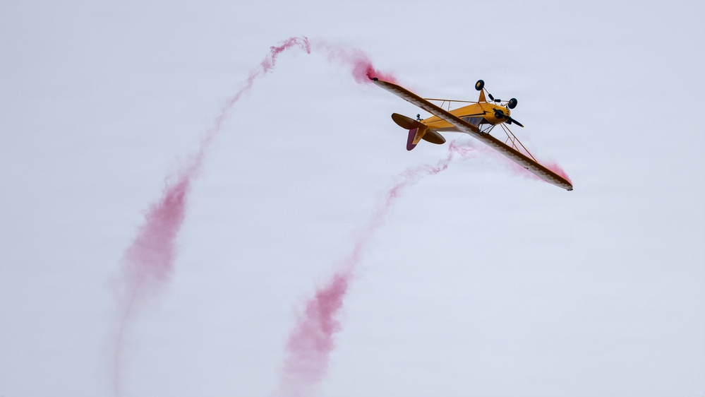 Travis conducts Wings Over Solano air show and open house