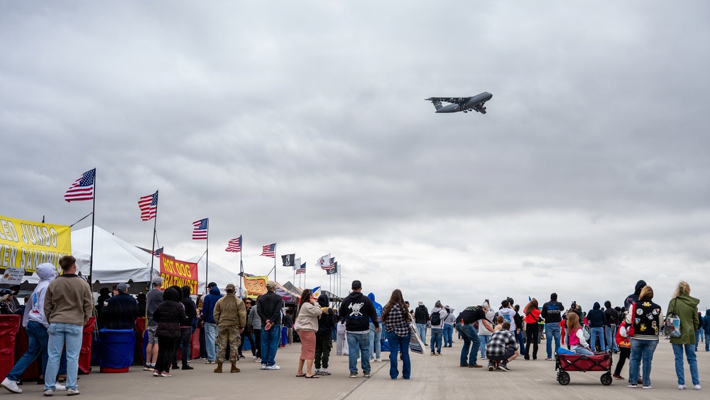 Travis conducts Wings Over Solano air show and open house