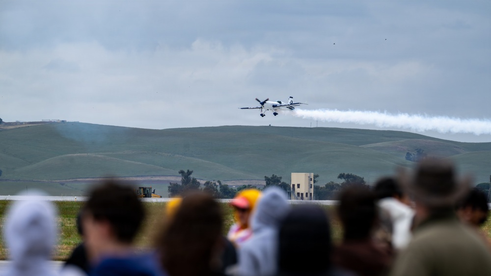 Travis conducts Wings Over Solano air show and open house