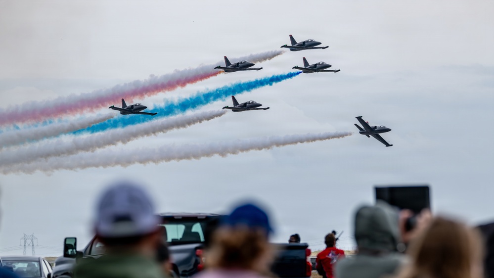 Travis conducts Wings Over Solano air show and open house