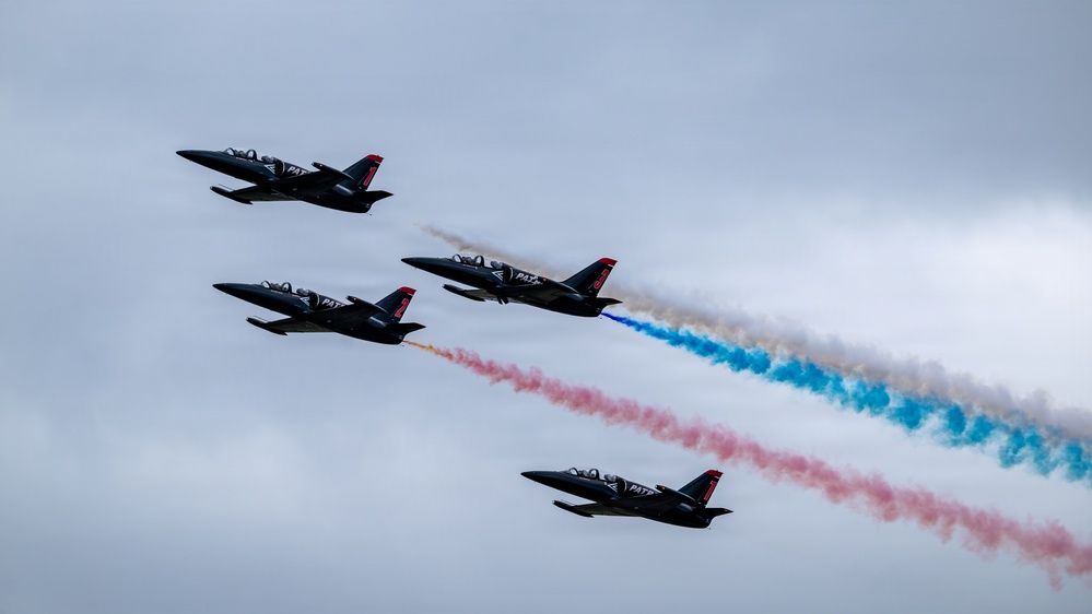 Travis conducts Wings Over Solano air show and open house