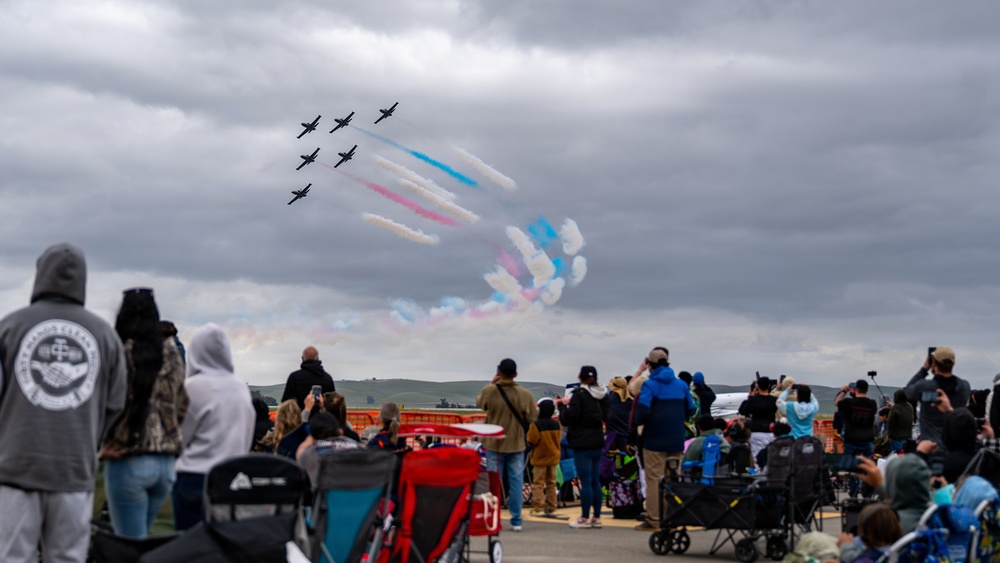Travis conducts Wings Over Solano air show and open house