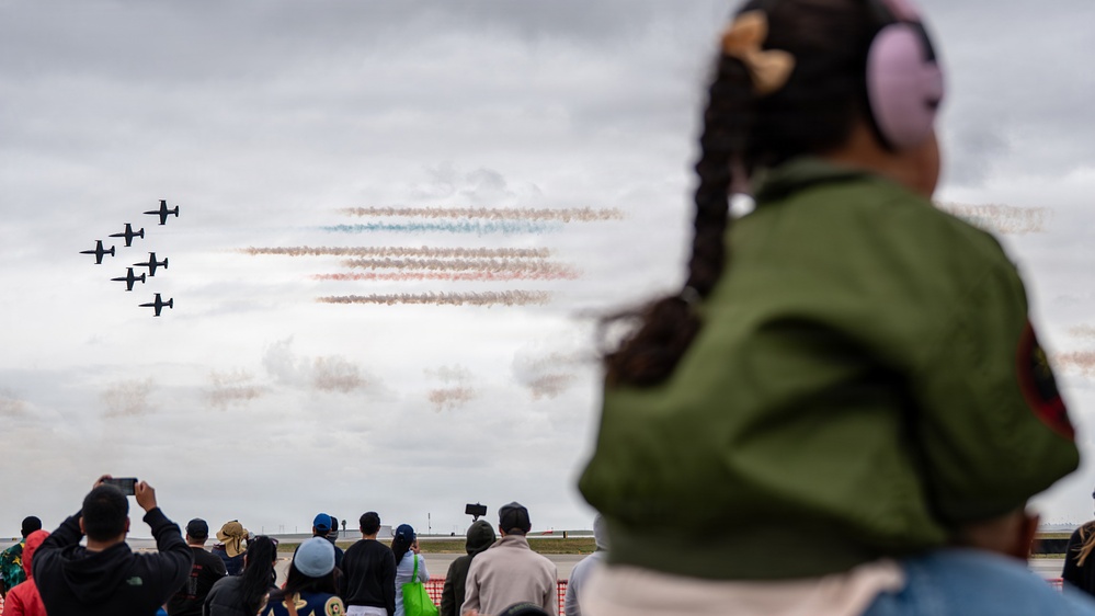 Travis conducts Wings Over Solano air show and open house