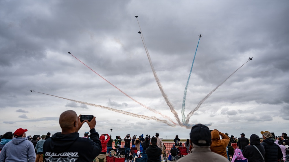 Travis conducts Wings Over Solano air show and open house