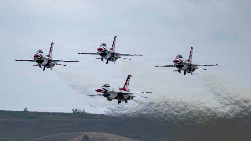 Travis conducts Wings Over Solano air show and open house