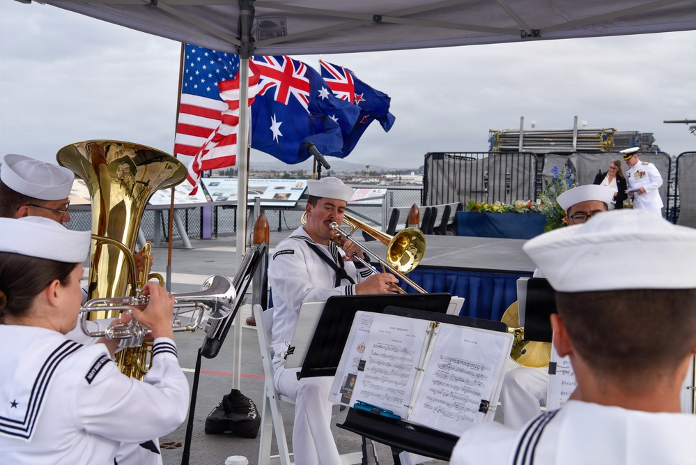 Navy Band Southwest at Anzac Day Ceremony