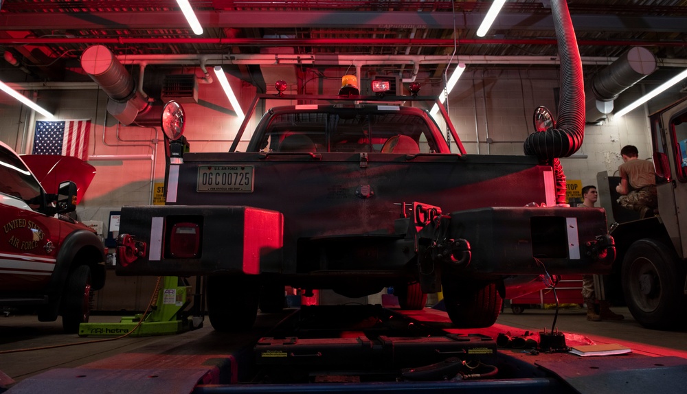 Vehicle Maintenance Keeps the 180FW Running