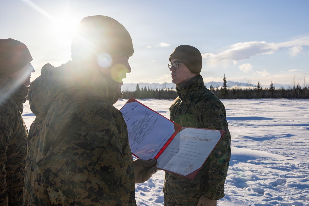 CBIRF Reenlistment Ceremony