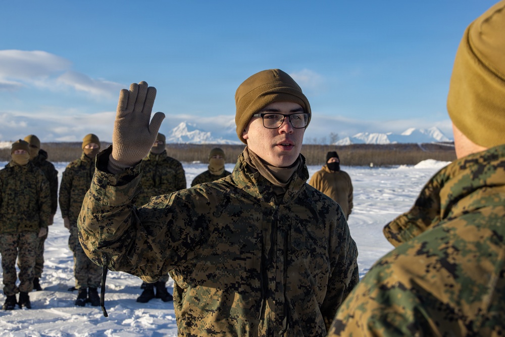 CBIRF Reenlistment Ceremony