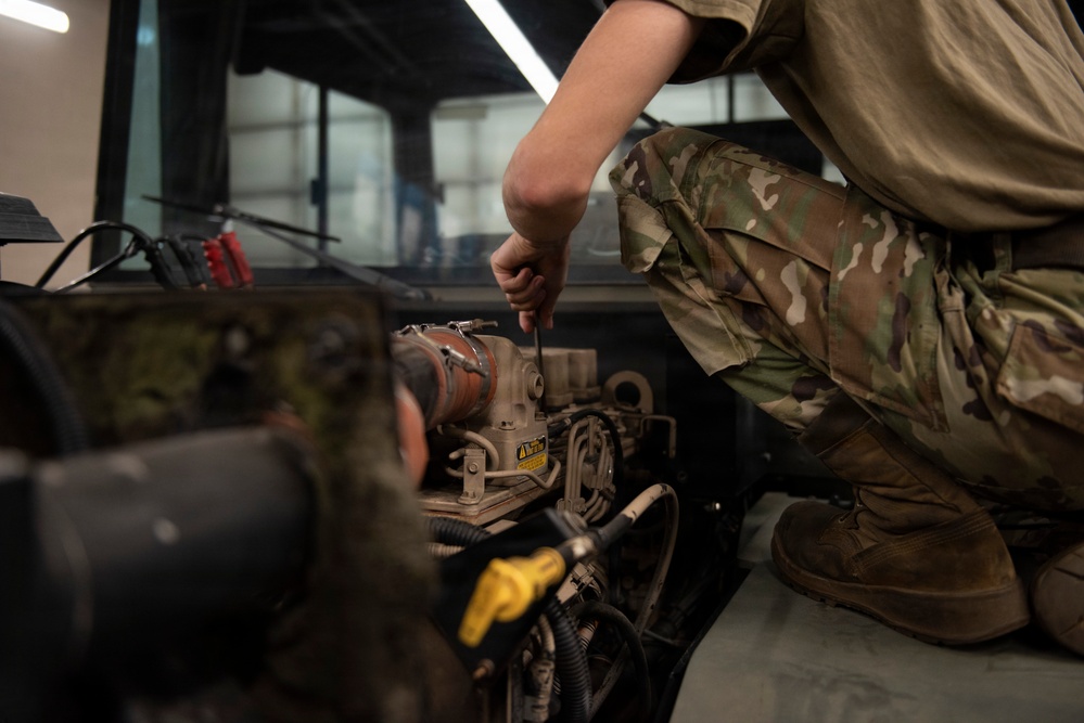 Vehicle Maintenance Keeps the 180FW Running