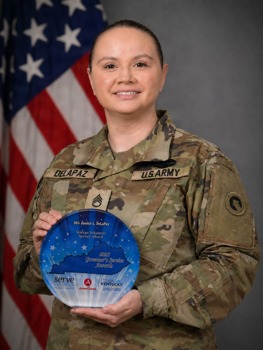 Volunteer spirit leads Soldier to help others and earn recognition at the 2026 Governor’s Service Awards