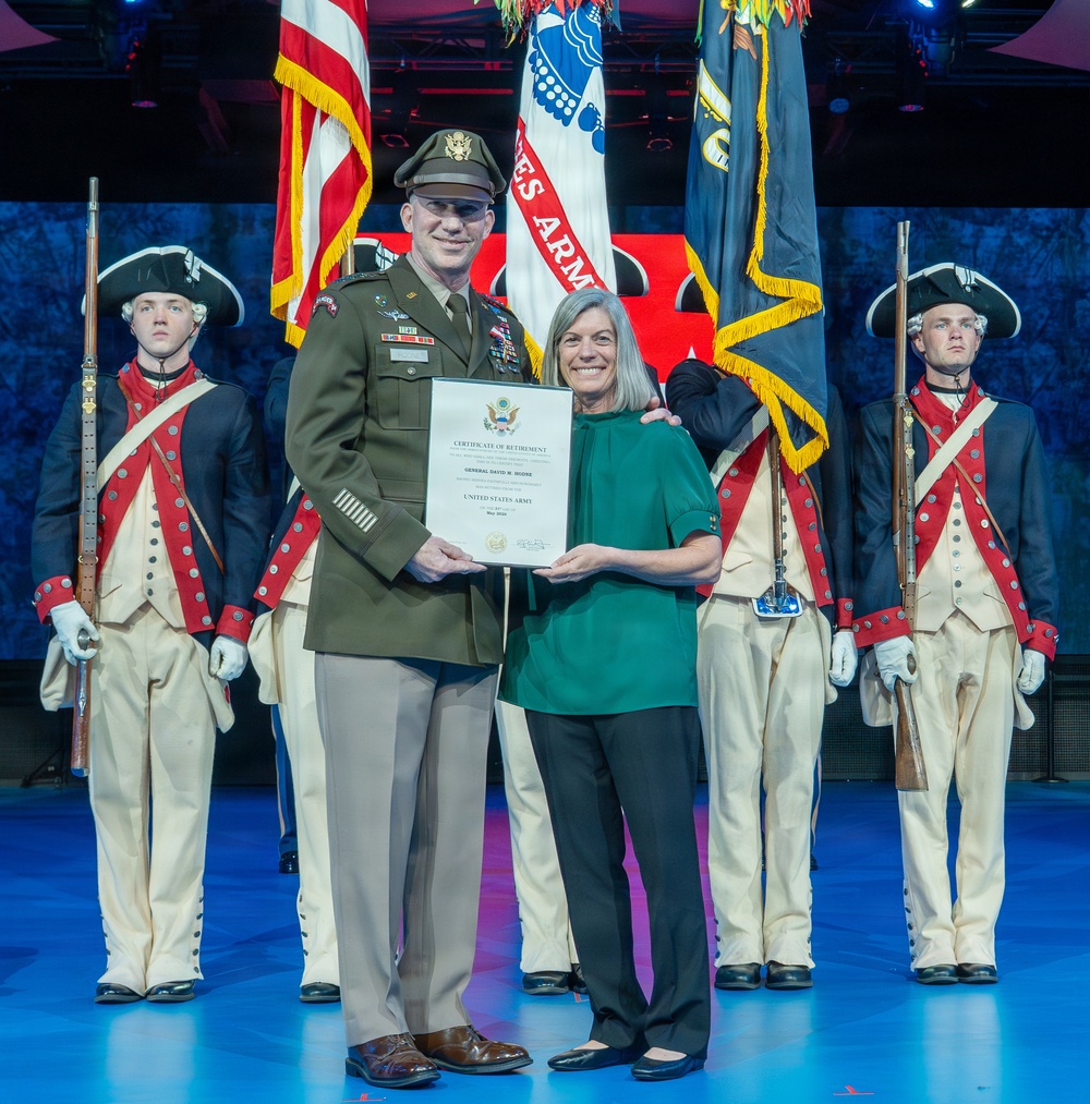 Retirement Ceremony in honor of Gen. David Hodne