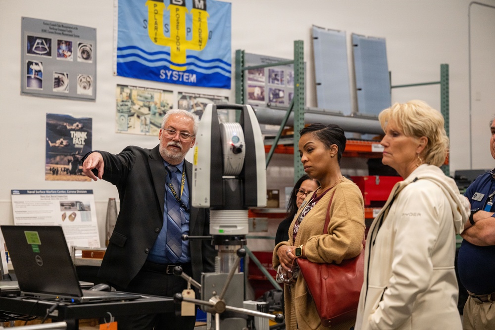 Corona Chamber Executive Leadership Roundtable visits NSWC Corona