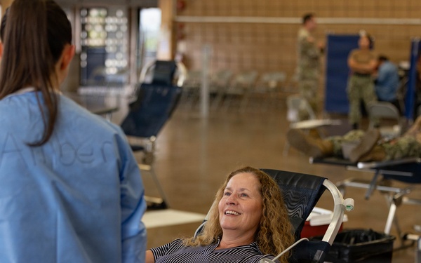 Kicking off the Pacific Pulse Blood Drive with JBPHH