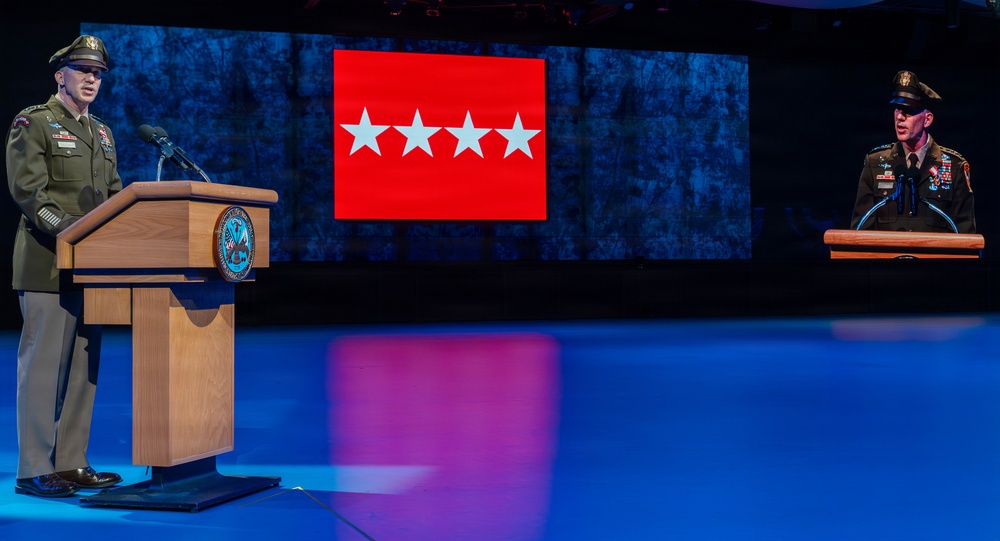 Retirement Ceremony in honor of Gen. David Hodne