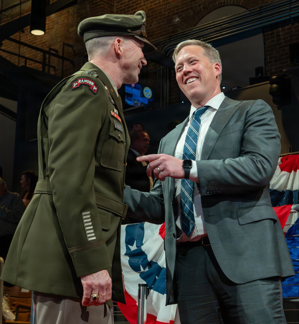 Retirement Ceremony in honor of Gen. David Hodne