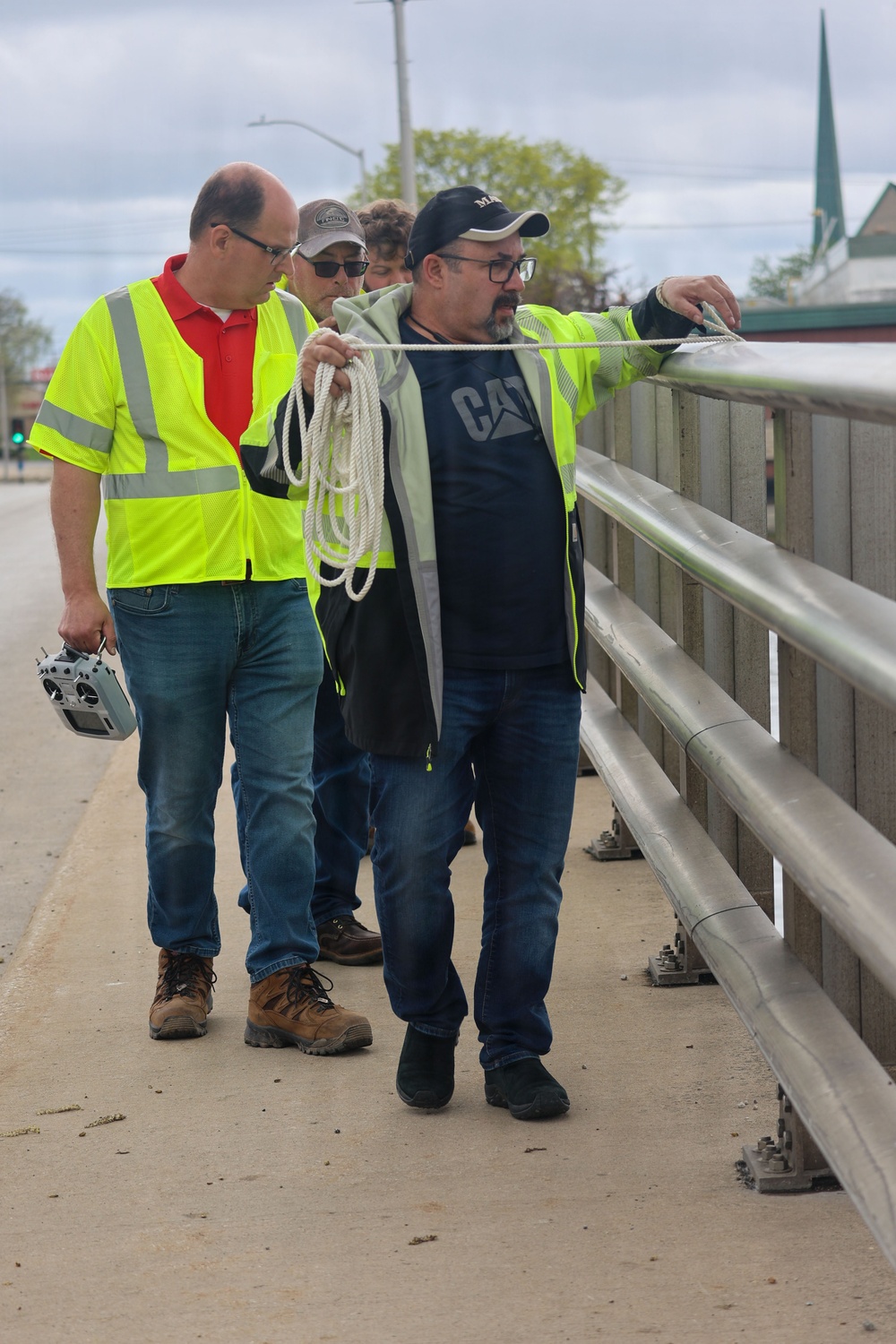 Chicago District measures flows in the Menasha channel following severe weather events