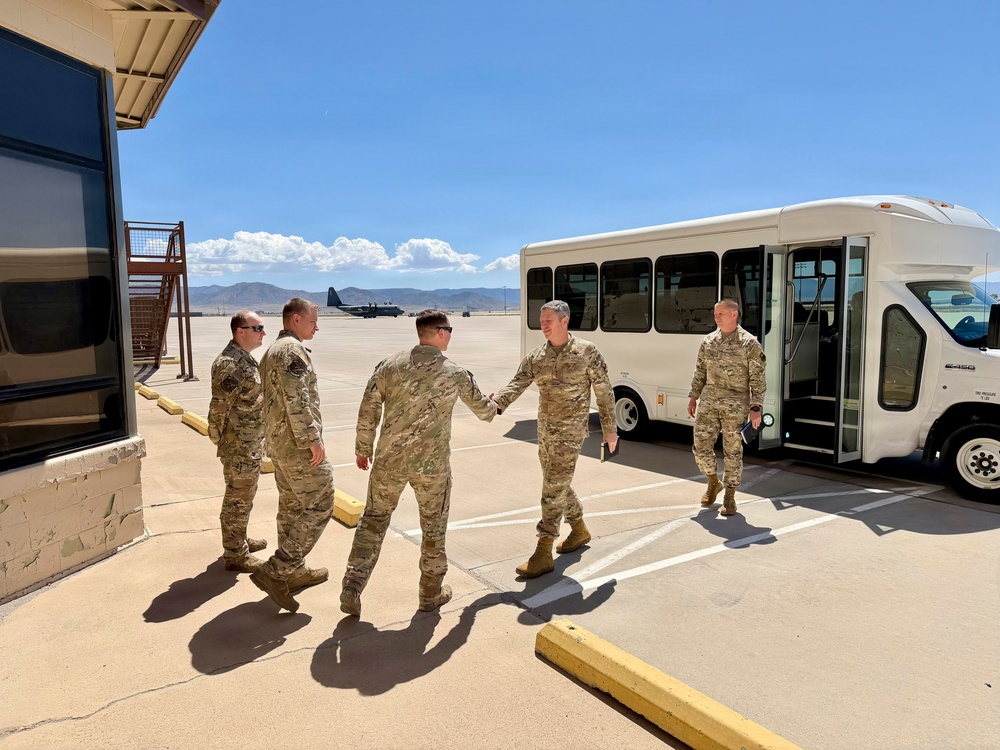 AFSOC Commander, Command Chief visit 58th SOW