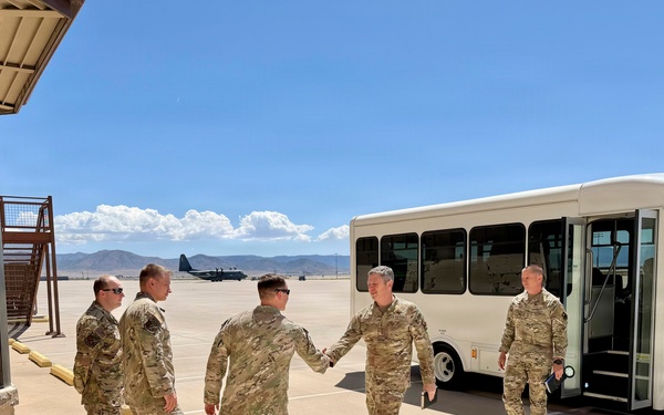 AFSOC Commander, Command Chief visit 58th SOW