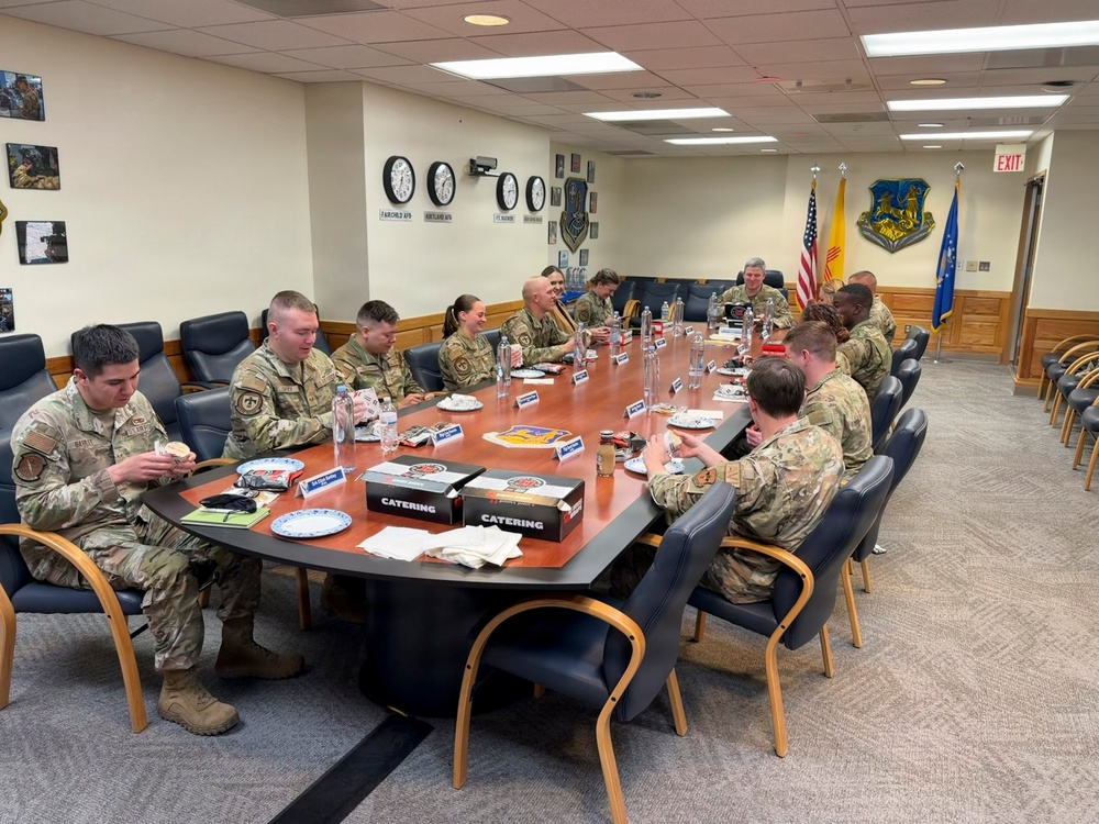 AFSOC Commander, Command Chief visit 58th SOW