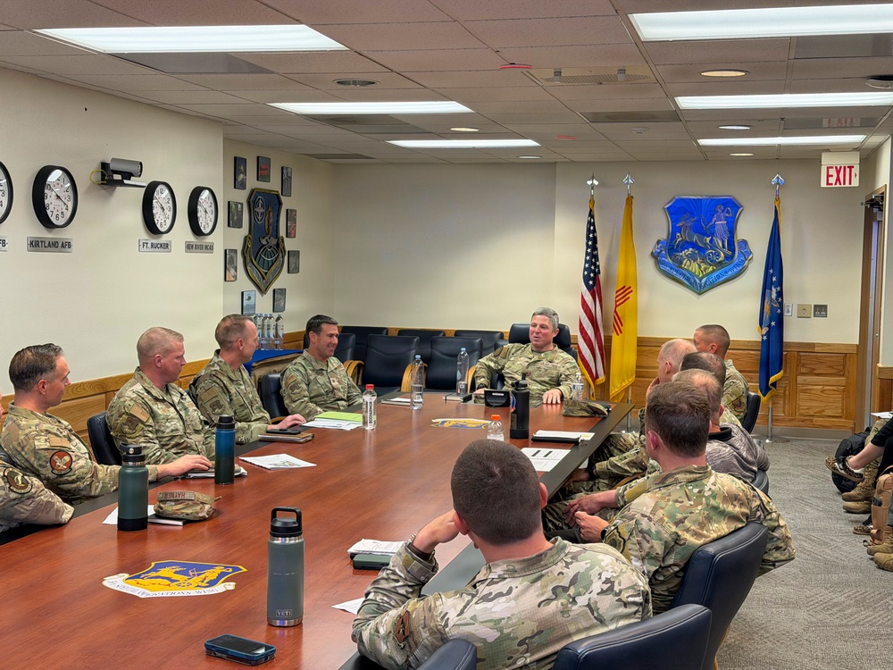 AFSOC Commander, Command Chief visit 58th SOW