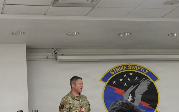AFSOC Commander, Command Chief visit 58th SOW