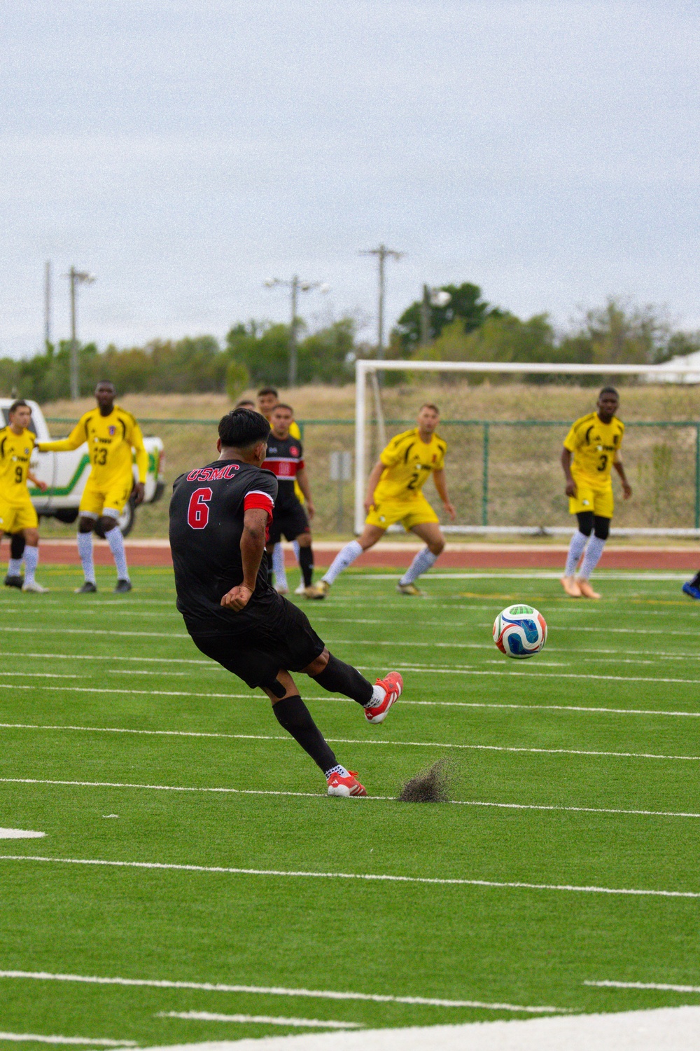 United States Armed Forces Soccer Game