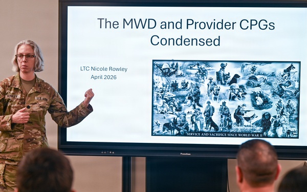 Alamo Wing Medics Train to Save Four-Legged Patients