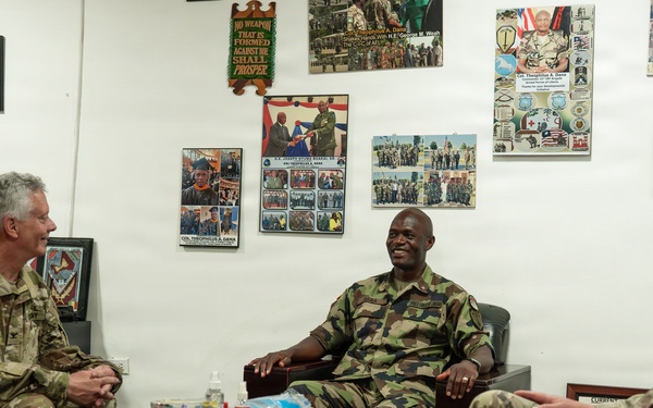 National guard team prepares for medical exercise in Liberia