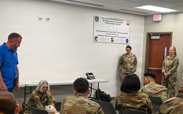 Alamo Wing Medics Train to Save Four-Legged Patients