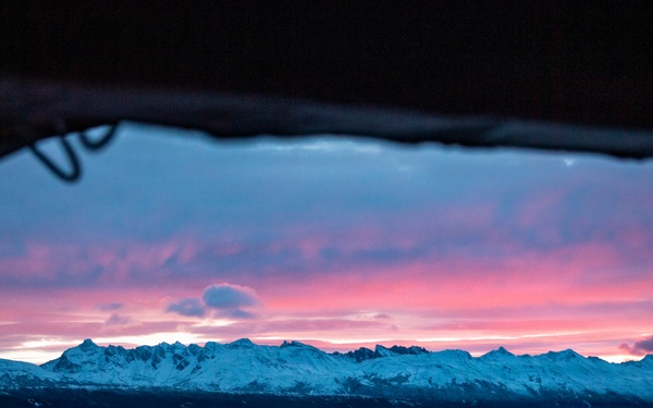USS Nimitz Transits the Strait of Magellan