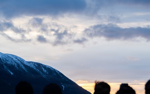 USS Nimitz Transits the Strait of Magellan
