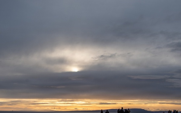 USS Nimitz Transits the Strait of Magellan