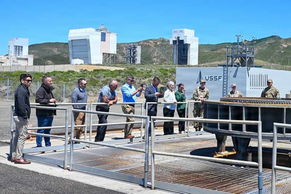 Riki Ellison and Missile Advocacy Alliance Members Tour Vandenberg Space Force Base