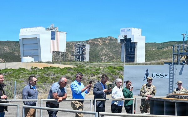 Riki Ellison and Missile Advocacy Alliance Members Tour Vandenberg Space Force Base