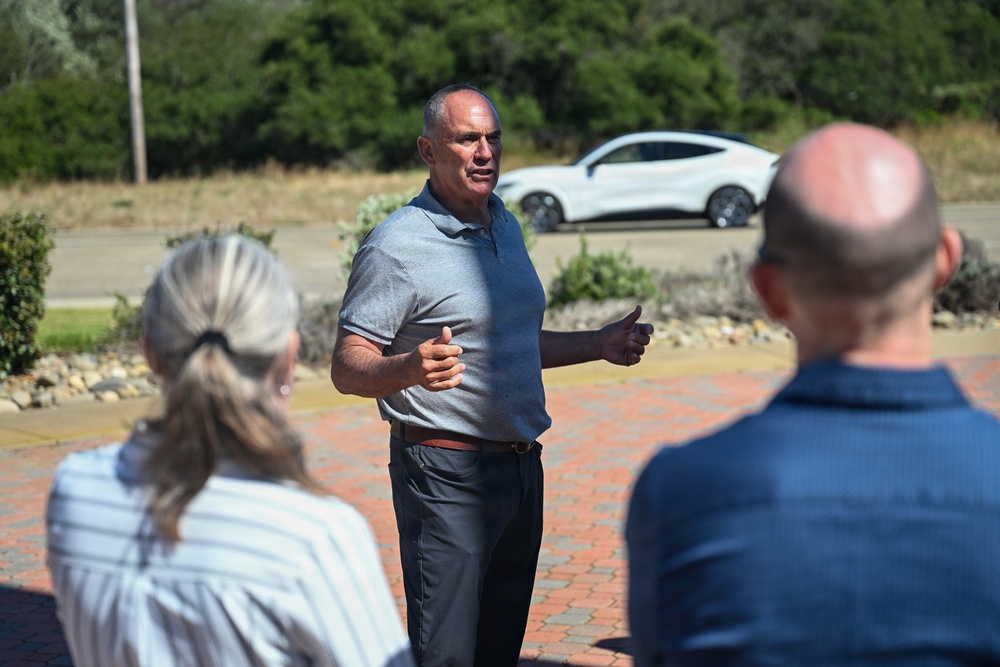 Riki Ellison and Missile Advocacy Alliance Members Tour Vandenberg Space Force Base