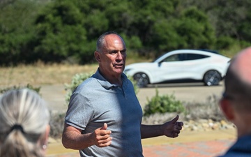 Riki Ellison and Missile Advocacy Alliance Members Tour Vandenberg Space Force Base