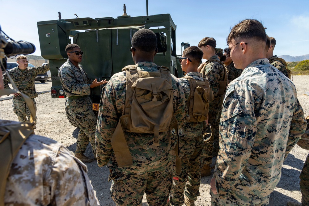 U.S. Marines take the wheel during JLTV operator course