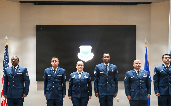 433rd AW, 960th CW Induct New Enlisted Leaders “Lead With Integrity”