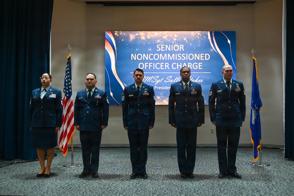 433rd AW, 960th CW Induct New Enlisted Leaders “Lead With Integrity”