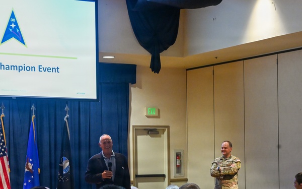 Missile Defense Advocacy Alliance Founder Riki Ellison Presents Awards to Vandenberg Top Performers