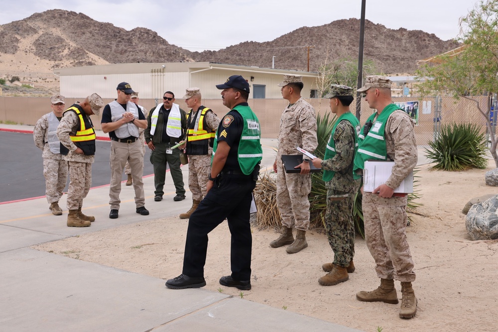 Sailor sharpens skills during active shooter drill at MCAGCC Twentynine Palms